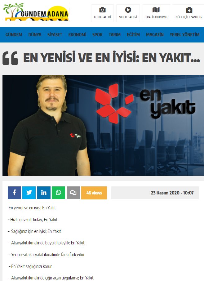 EN YENİSİ VE EN İYİSİ: EN YAKIT…